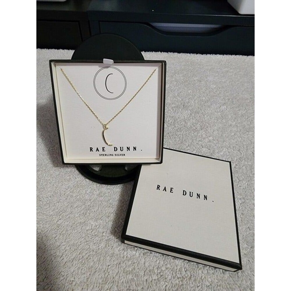 Rae Dunn Letter C Necklace - Picture 2 of 2